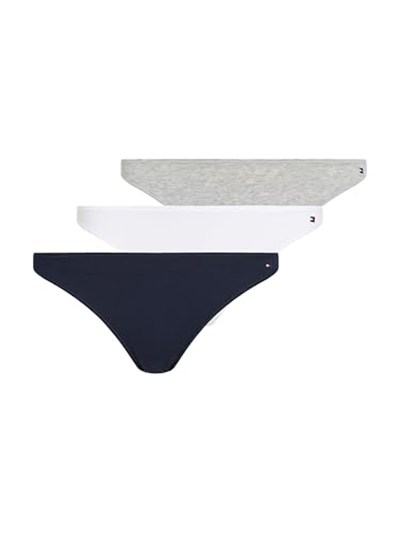 Tommy Hilfiger 3 PACK DIPPED BIKINI (EXT. SIZE) Kadın İç Çamaşırı Kadın