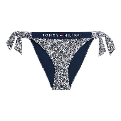 Tommy Hilfiger CHEEKY SIDE TIE BIKINI PRINT Mayo Kadın