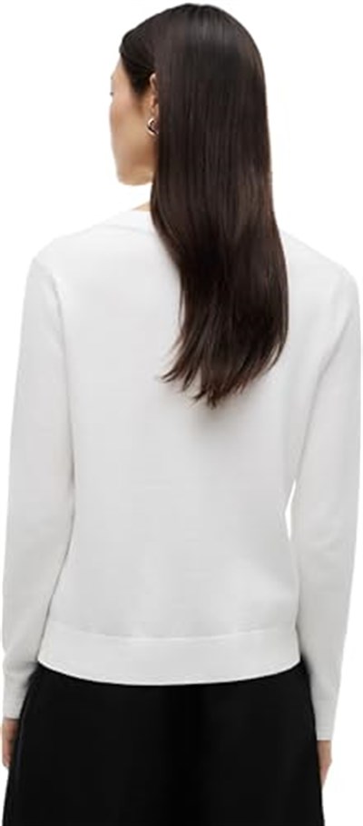 Tommy Hilfiger CO JERSEY STITCH V-NK SWEATER Sweater Kadın
