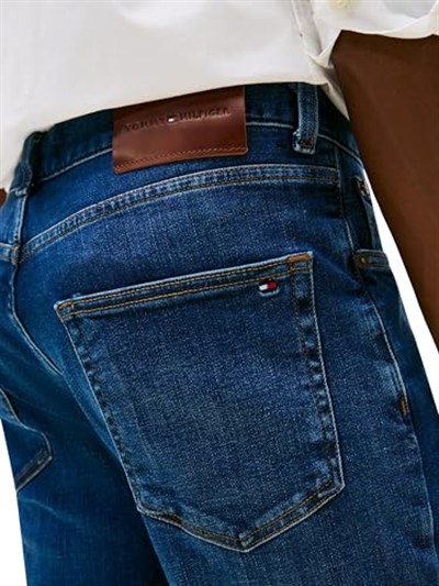 Tommy Hilfiger CORE DENTON DARK BLUE Jeans Erkek