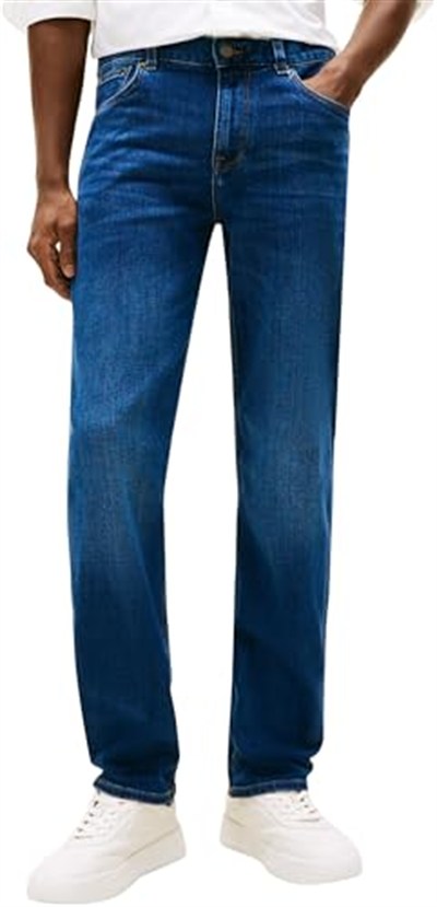 Tommy Hilfiger CORE DENTON DARK BLUE Jeans Erkek