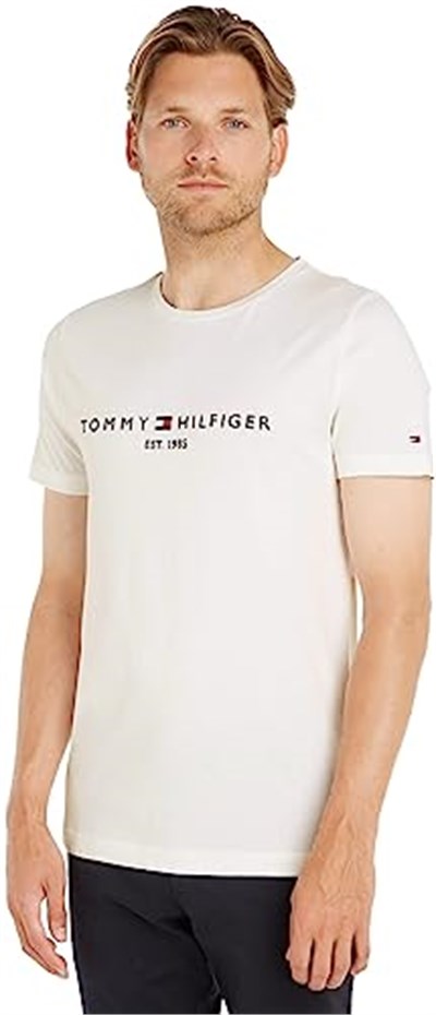 Tommy Hilfiger CORE TOMMY LOGO TEE Spor üst Erkek
