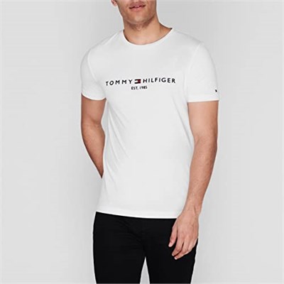 Tommy Hilfiger CORE TOMMY LOGO TEE Spor üst Erkek