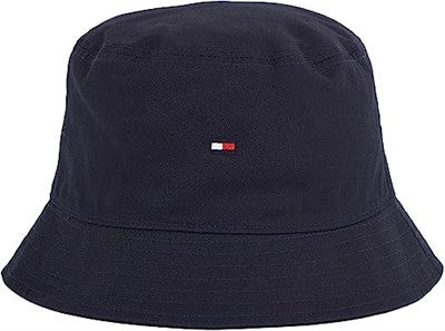 Tommy Hilfiger Erkek BAYRAĞI KOVA ŞAPKA BAYRAK KOVA ŞAPKA, Çöl Gökyüzü, Tek Beden