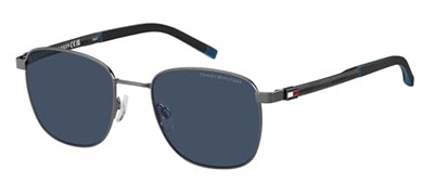 Tommy Hilfiger Erkek Güneş Gözlüğü, TH 2138/S, Koyu Gri