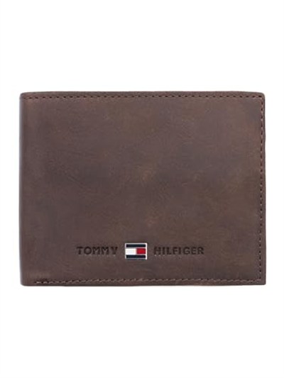 Tommy Hilfiger Erkek Johnson CC Flap and Coin Pocket Cüzdan, 13 x 9,5 x 3 cm