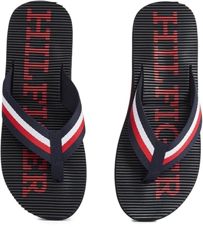 Tommy Hilfiger Erkek Masaj Hilfiger Beach Sandal Fm0fm05443 Parmak Arası Terlik