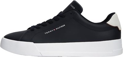 Tommy Hilfiger Erkek Th Court Lth Detail Ess Spor Ayakkabı