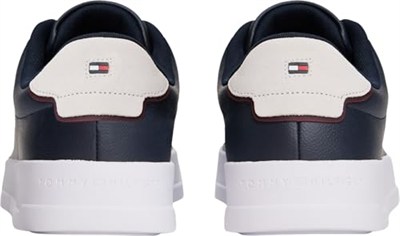Tommy Hilfiger Erkek Th Court Lth Detail Ess Spor Ayakkabı