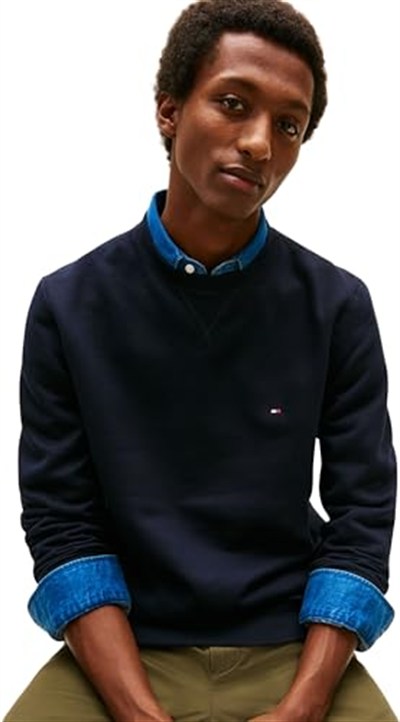 Tommy Hilfiger ESSENTIAL FLEECE CREWNECK Sweatshirt Erkek