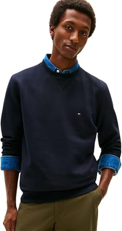 Tommy Hilfiger ESSENTIAL FLEECE CREWNECK Sweatshirt Erkek