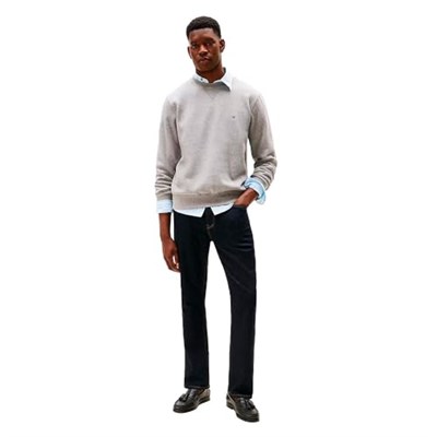 Tommy Hilfiger ESSENTIAL FLEECE CREWNECK Sweatshirt Erkek - Bedenler: 3XL, XS, S, M, L, XL, XXL