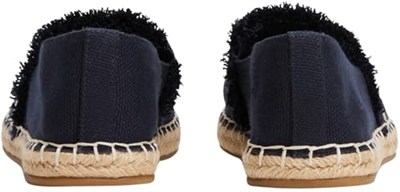 Tommy Hilfiger Fringe Canvas Closed Espadrille Kadın Günlük Ayakkabı
