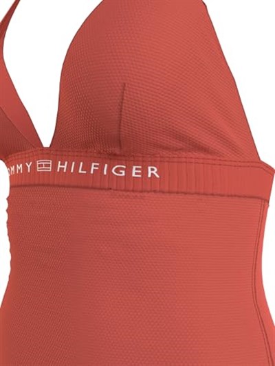 Tommy Hilfiger Halter One Piece Rp (Ext Sizes) Mayo Kadın