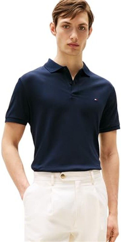Tommy Hilfiger LIQUID COTTON ESSENTIAL REG POLO Polo Tişört Erkek