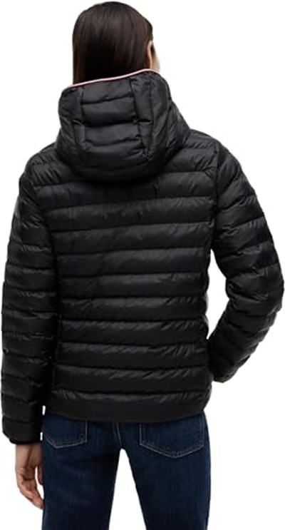 Tommy Hilfiger LW PADDED GLOBAL STRIPE JACKET Ceket Kadın