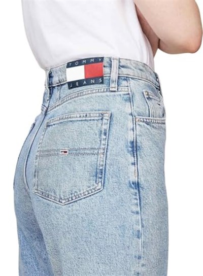 Tommy Hilfiger Mom Jean Uh Tpr Cg4114 Co Kot Pantolon Kadın