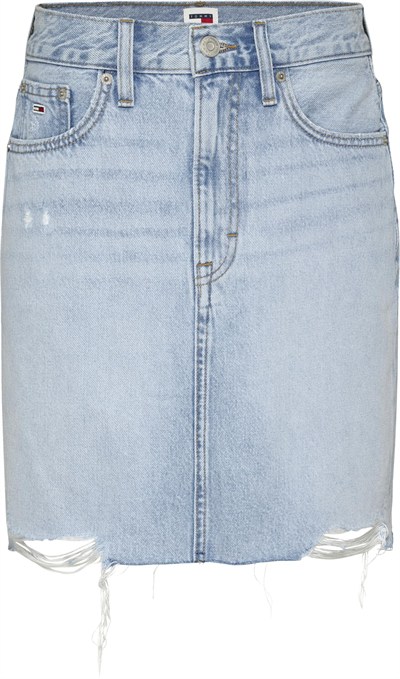 Tommy Hilfiger Mom Uh Skirt Bh0015 Etek Kadın