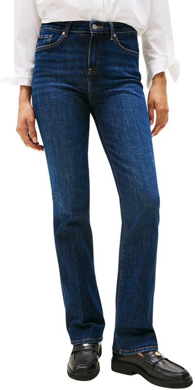 Tommy Hilfiger NOS BOOTCUT RW DARK BLUE Jeans Kadın