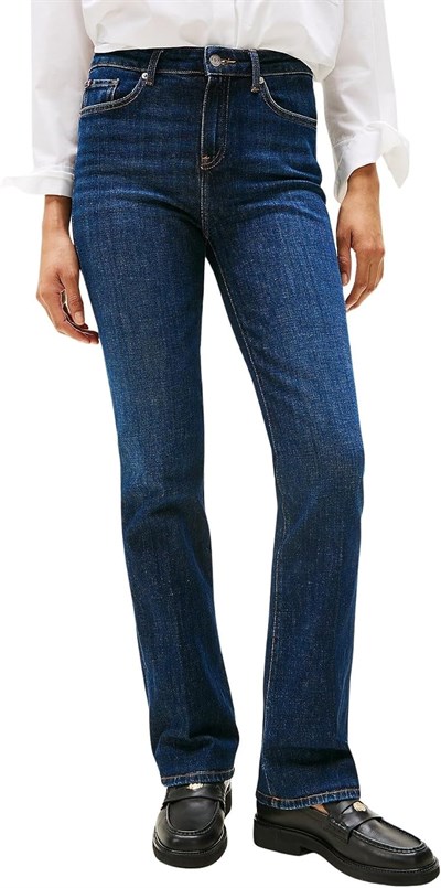 Tommy Hilfiger NOS BOOTCUT RW DARK BLUE Jeans Kadın