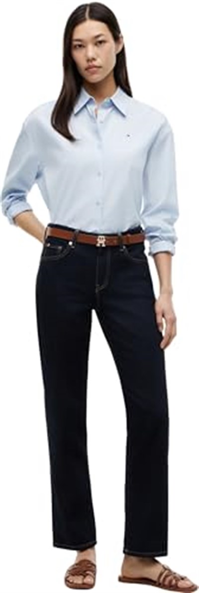 Tommy Hilfiger NOS CLASSIC STRAIGHT RW RINSE Jeans Kadın