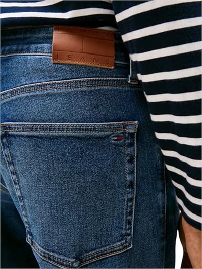 Tommy Hilfiger Scanton Slim Mavi Denim Jeans, DM0DM21238