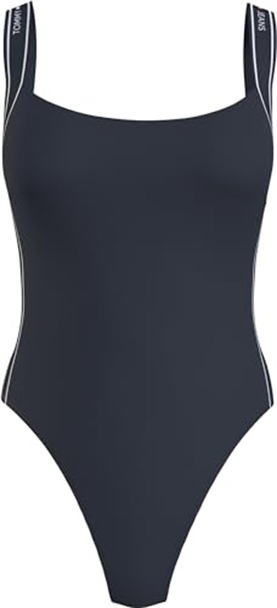 Tommy Hilfiger Scoop Back One Piece Mayo Kadın