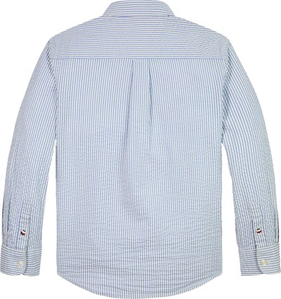 Tommy Hilfiger Seersucker Stripes Shirt L/S Gömlek Erkek çocuk