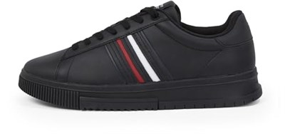 Tommy Hilfiger Sneaker MODERN CUPSOLE STRIPES LTH, 5003239770