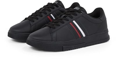 Tommy Hilfiger Sneaker MODERN CUPSOLE STRIPES LTH, 5003239770