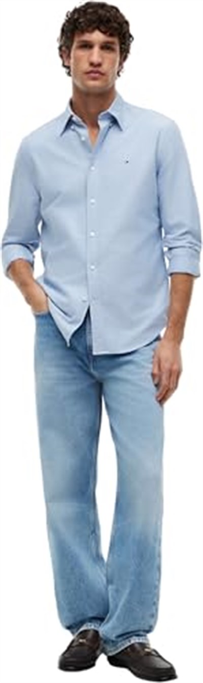 Tommy Hilfiger SOLID HERITAGE OXFORD RF SHIRT Gömlek Erkek