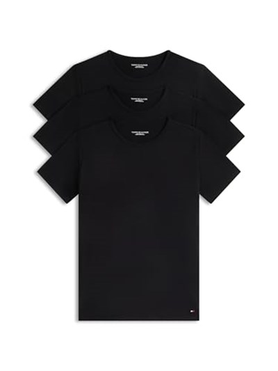 Tommy Hilfiger Stretch Cn Tee Ss 3Lü Paketack Erkek Iç Giyim