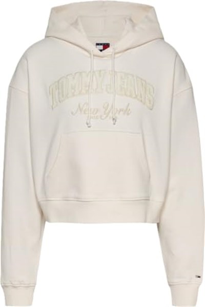 Tommy Hilfiger TJW BOXY CRP GMD VARSITY HOODIE Sweatshirt Kadın