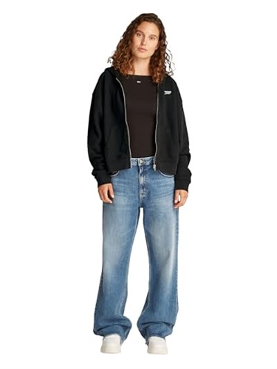 Tommy Hilfiger TJW BXY SCRIPT LOGO ZIP THRU Sweatshirt Kadın