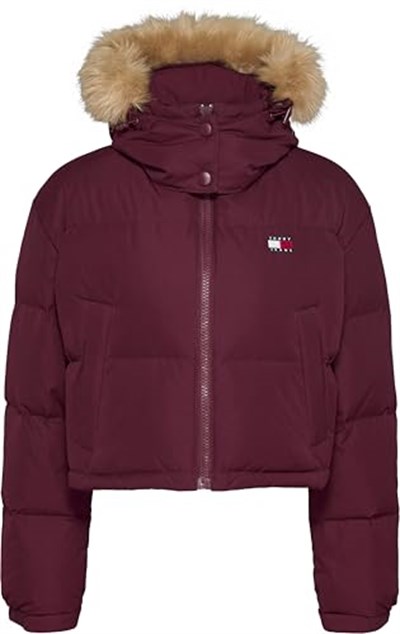 Tommy Hilfiger TJW CRP ALASKA FAUX FUR HOOD Ceket Kadın