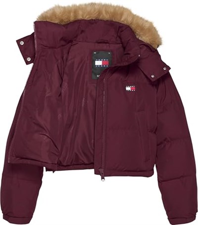 Tommy Hilfiger TJW CRP ALASKA FAUX FUR HOOD Ceket Kadın