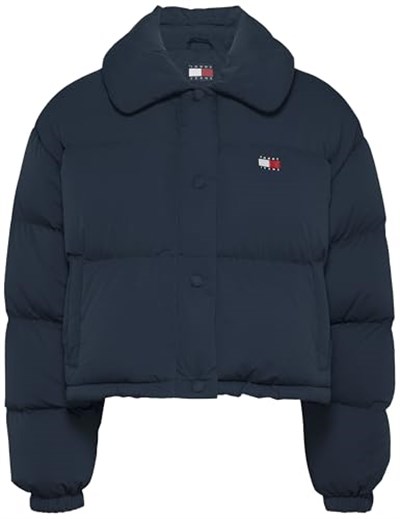 Tommy Hilfiger TJW CRP BADGE COLLAR DOWN PUFFER Ceket Kadın