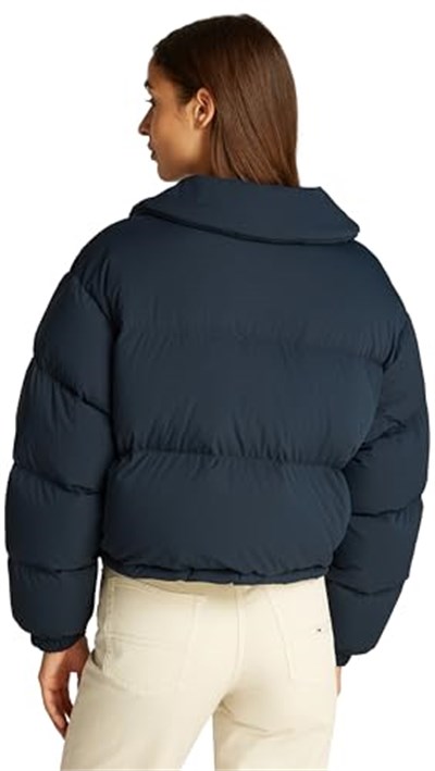 Tommy Hilfiger TJW CRP BADGE COLLAR DOWN PUFFER Ceket Kadın