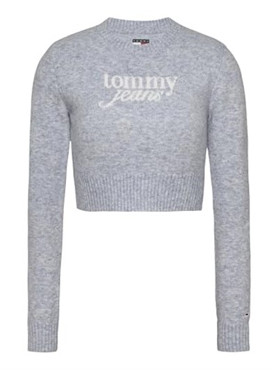 Tommy Hilfiger TJW CRP SCRIPT SWEATER EXT Polo Kazak Kadın