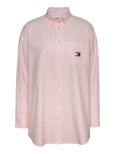 Tommy Hilfiger TJW OVS BADGE OXFORD SHIRT EXT Gömlek Kadın
