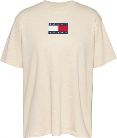 Tommy Hilfiger TJW RLX MELANGE FLAG TEE EXT T-shirt Kadın