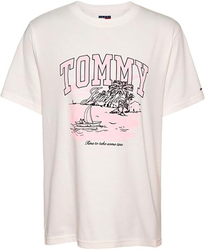 Tommy Hilfiger TJW RLX TONAL TROPICS TEE Tişört Kadın