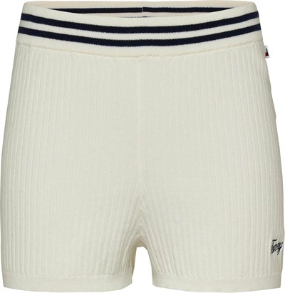 Tommy Hilfiger Tjw Script Knit Tipping Short Şort Kadın