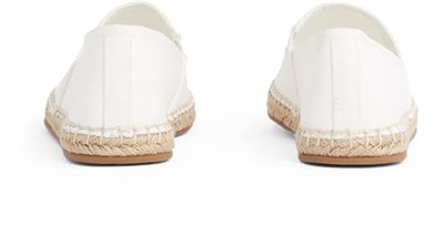 TOMMY HILFIGER TOMMY HILFIGER Kadın Marka Logolu Günlük Kullanıma Uygun Beyaz1 Espadril FW0FW08541 YBL
