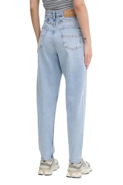 Tommy Jeans MOM JEAN UH TPR BI0112 CO Kot Pantolon Kadın