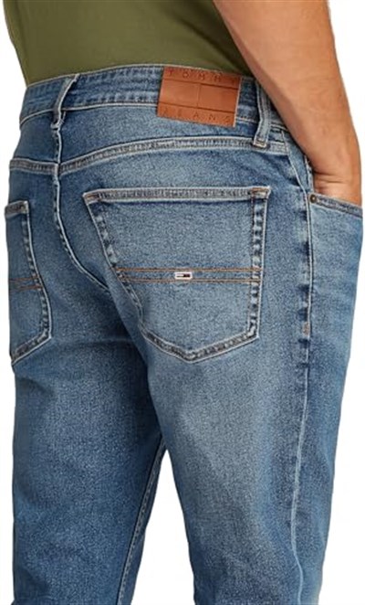 Tommy Jeans Standart Bel Slim Fit Denim Pantolon, 5003340317