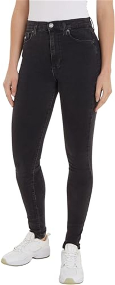 Tommy Jeans SYLVIA HGH SKN CG4282 CO Kadın Kot Pantolon, İndigo, 29W / 30L