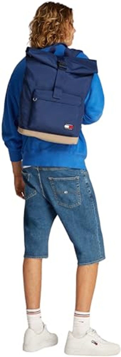 Tommy Jeans TJM ESS DAILY ROLLTOP BACKPACK Sırt Çantası Erkek