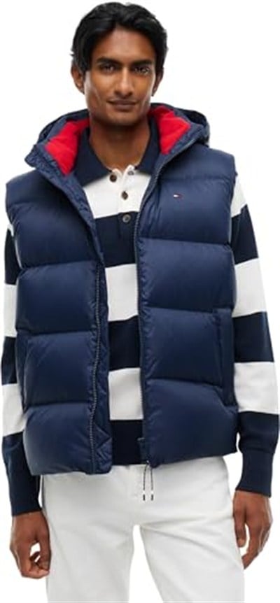 Tommy Jeans TJM ESSENTIAL DOWN VEST EXT Yelek Erkek