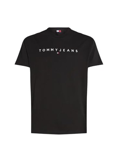 Tommy Jeans TJM REG LINEAR LOGO TEE EXT Tişört Erkek
